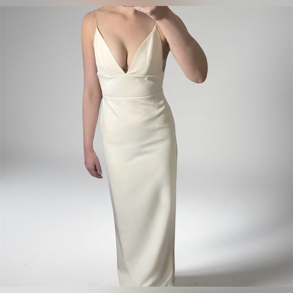 Sarah Seven Elegant White Wedding Dress - Picture 12 of 12